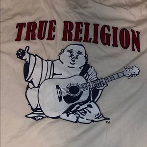 Men’s size Large True Religion shirt barely used